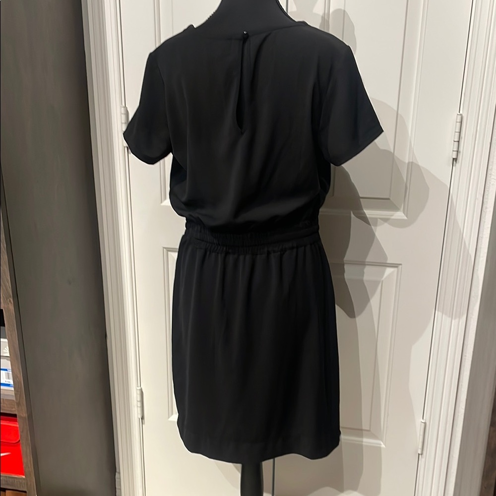 32 Degrees Black Scoop Neck Mini Dress with Pockets! - Picture 5 of 6